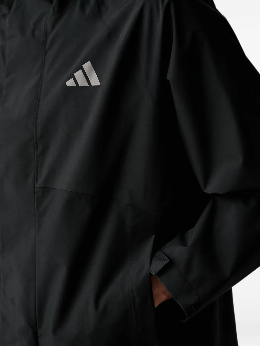 adidas hooded jacket Zwart