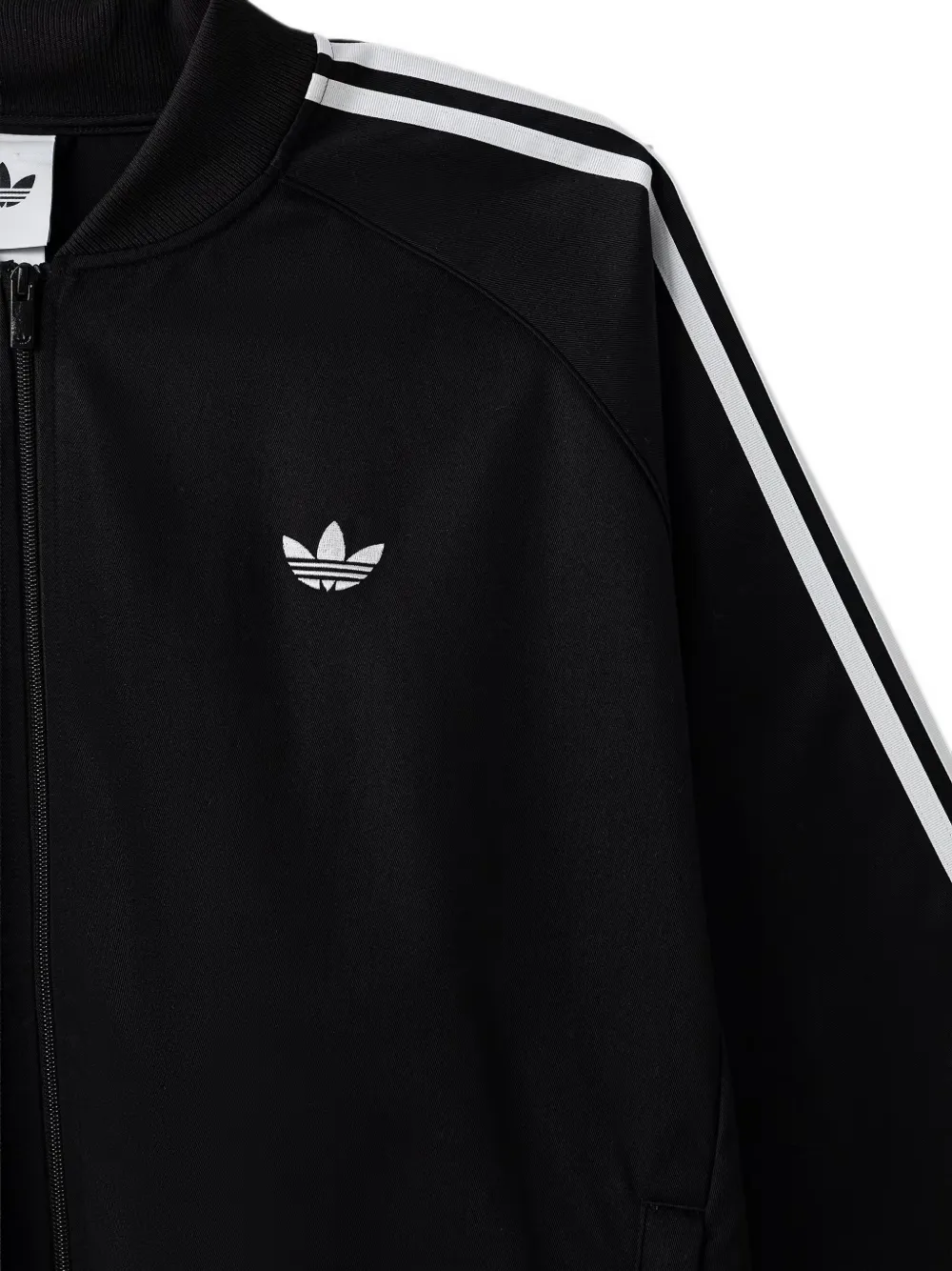 adidas SST Adicolor classics cotton twill track top Zwart