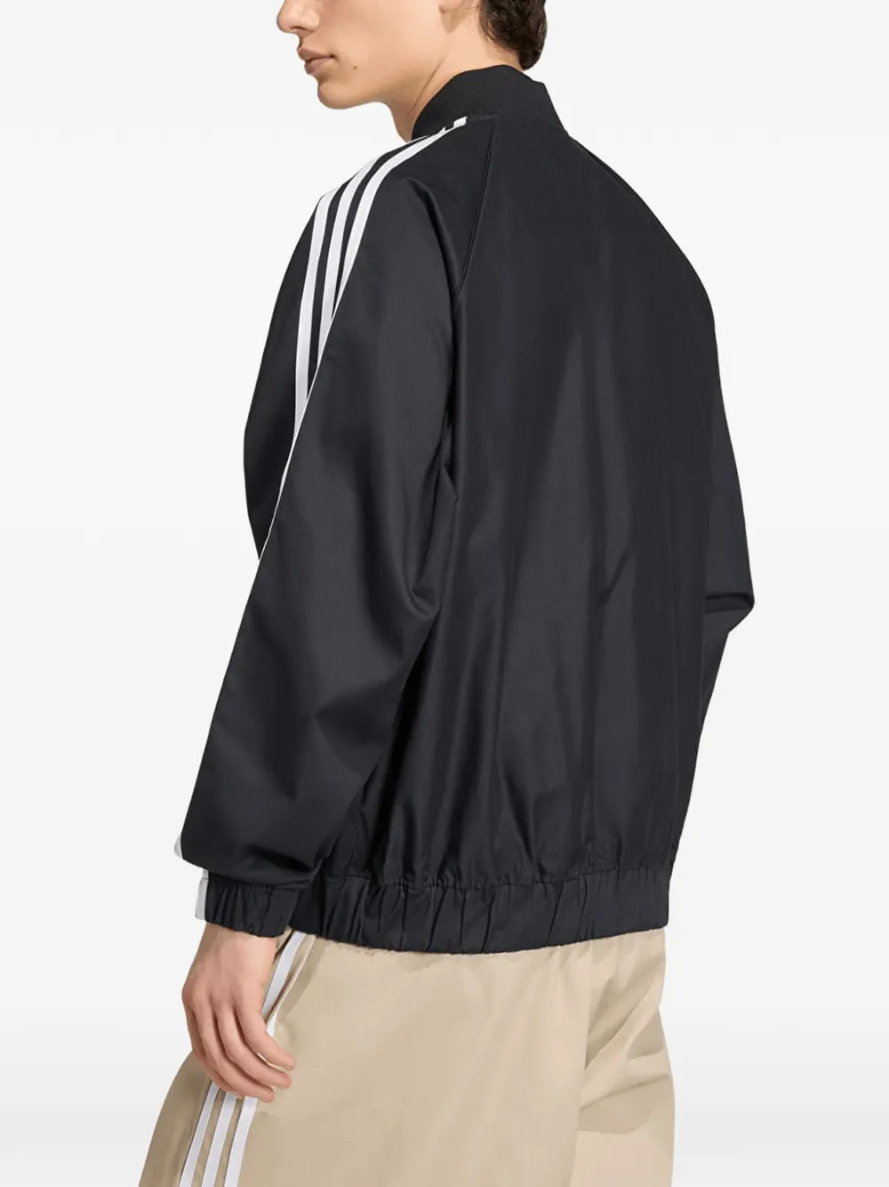 adidas SST Adicolor Classics katoenen-twill trainingtop Zwart