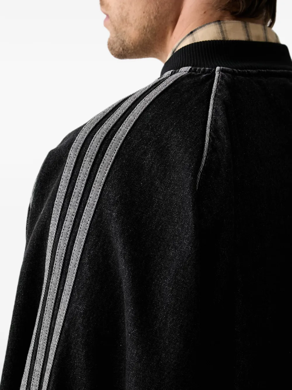 adidas SST Adicolor denim tracktop Zwart