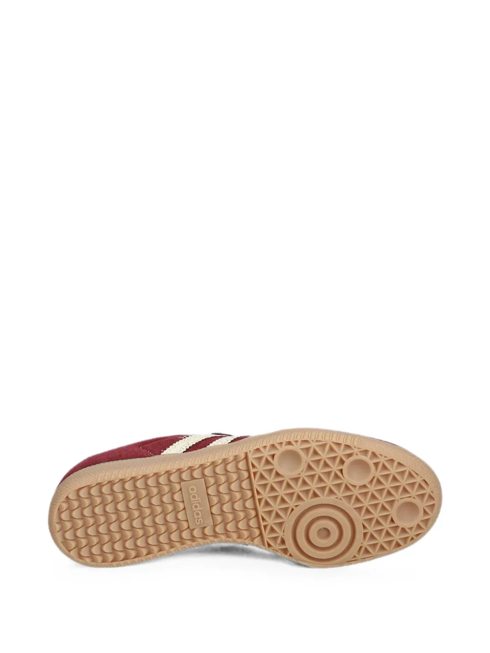adidas Kids Samba OG suede sneakers Rood