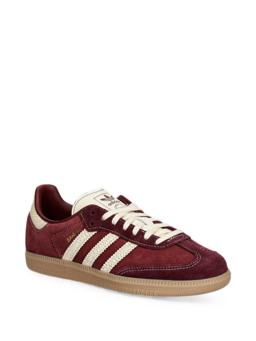 Adidas Kids Samba OG suede sneakers Rood