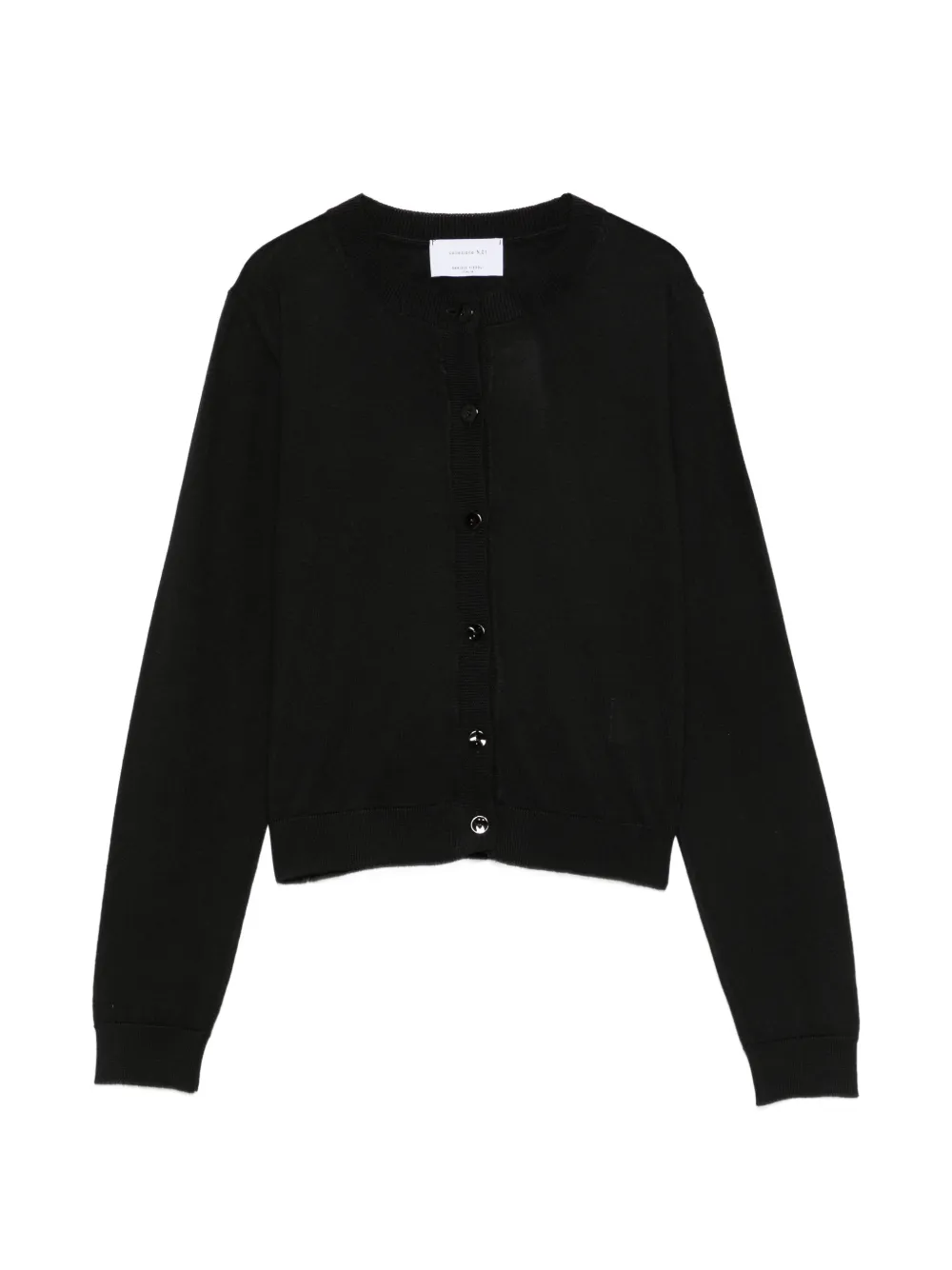 Daniele Fiesoli Cardigan aus Merinowolle - Schwarz