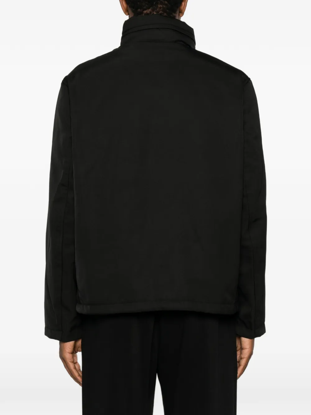 Emporio Armani Jack met logoplakkaat Zwart