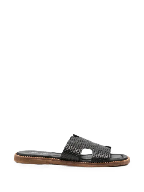 SERGIO MORETTI FIRENZE woven leather sandals