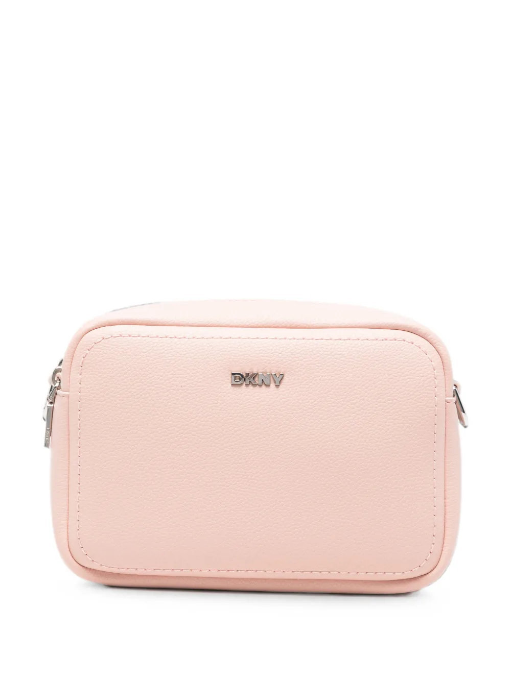 DKNY Nessa logo-plaque shoulder bag - Rosa