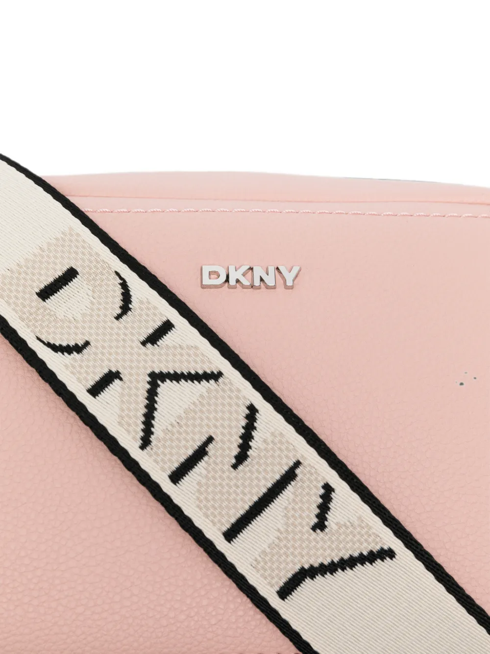DKNY Nessa schoudertas met logoplakkaat Roze