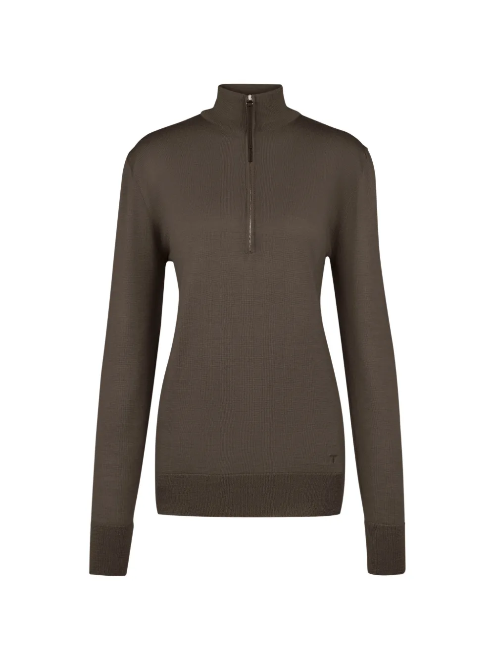 Tod's half-zip jumper in cashmere and silk