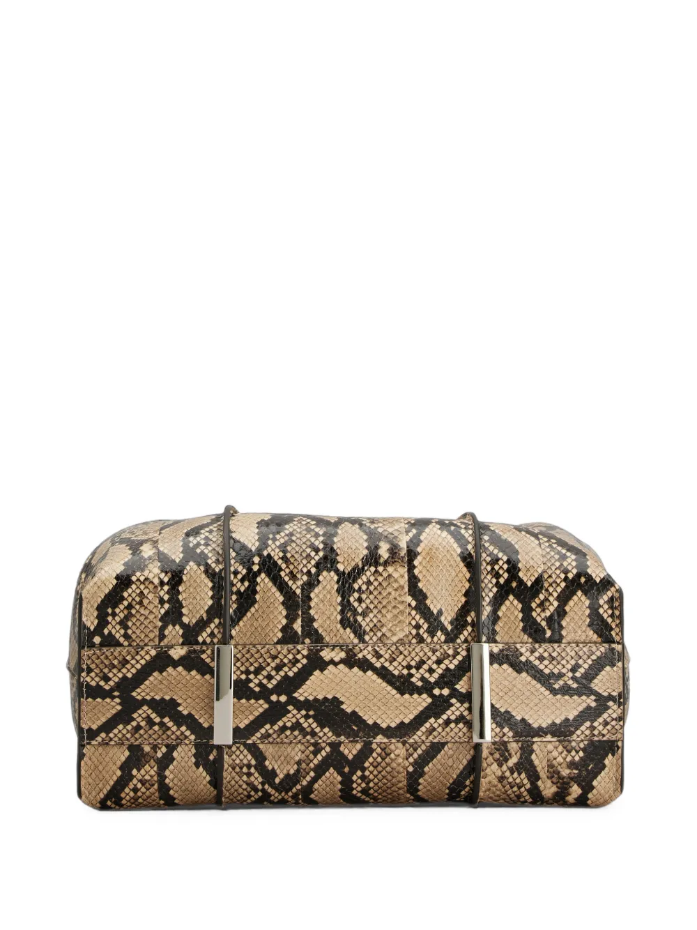 Tod's T Timeless snakeskin-effect tote bag Beige