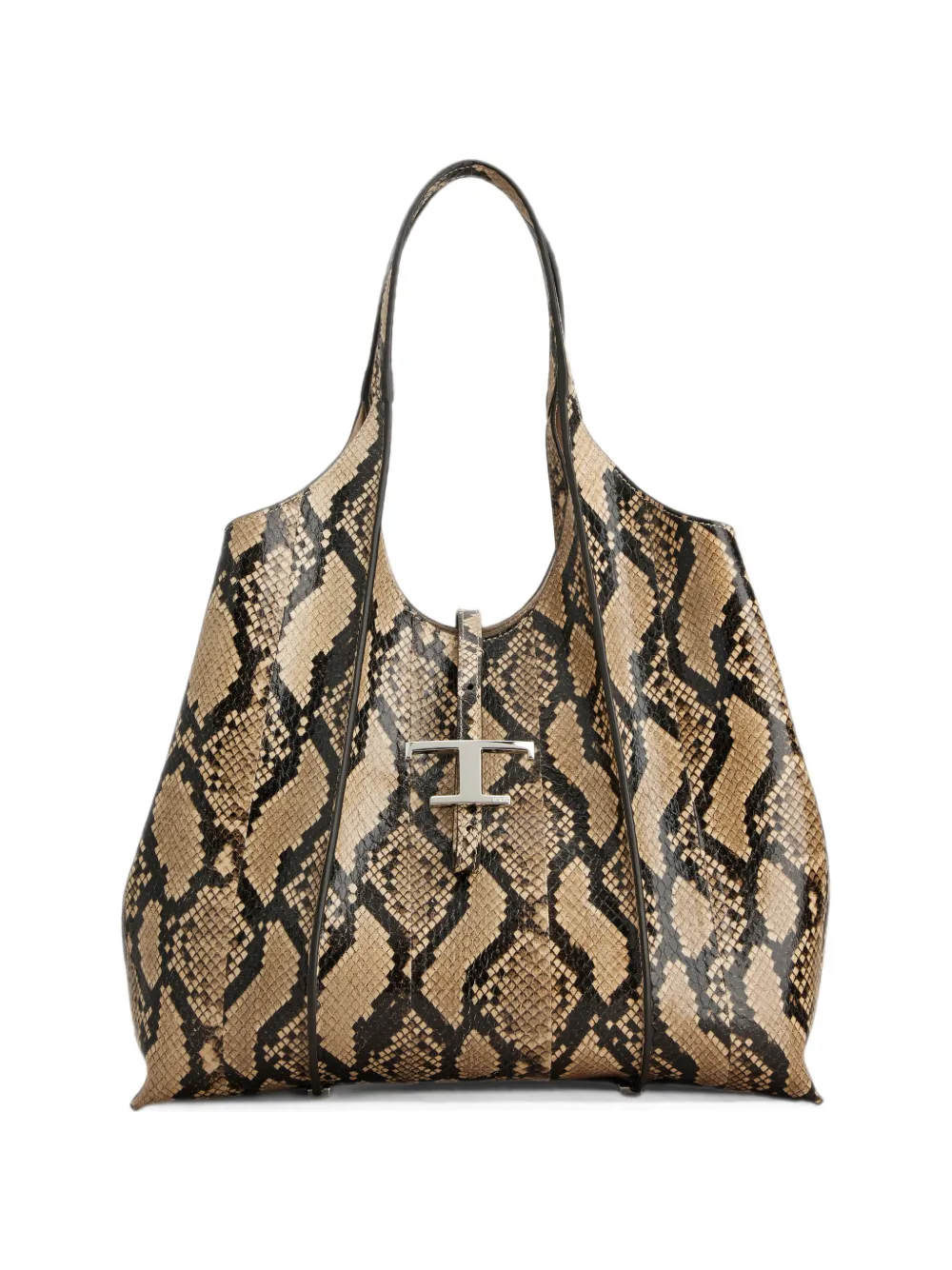 Tod's T Timeless snakeskin-effect tote bag