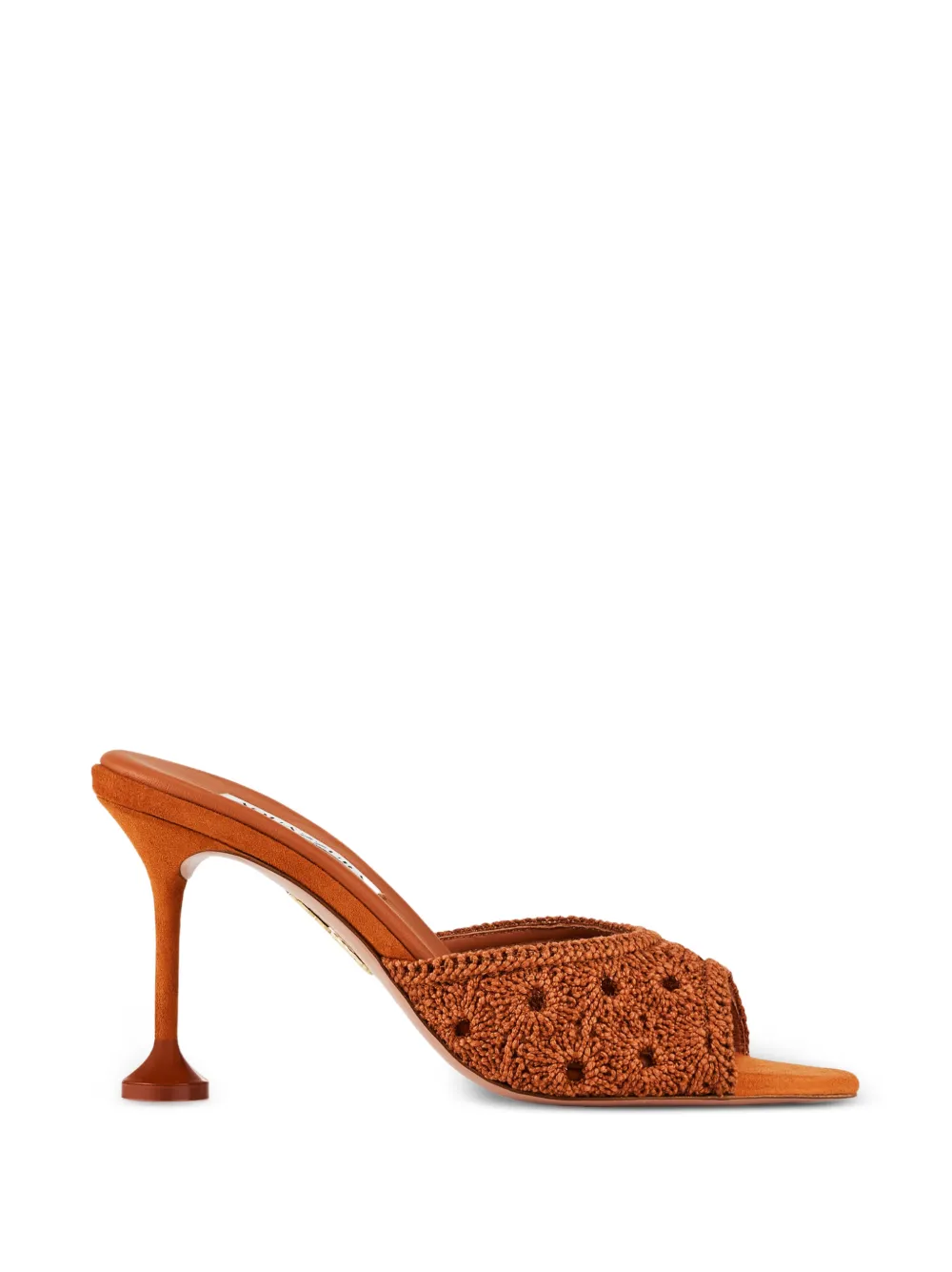 Aquazzura Loom mule 85 - Arancione
