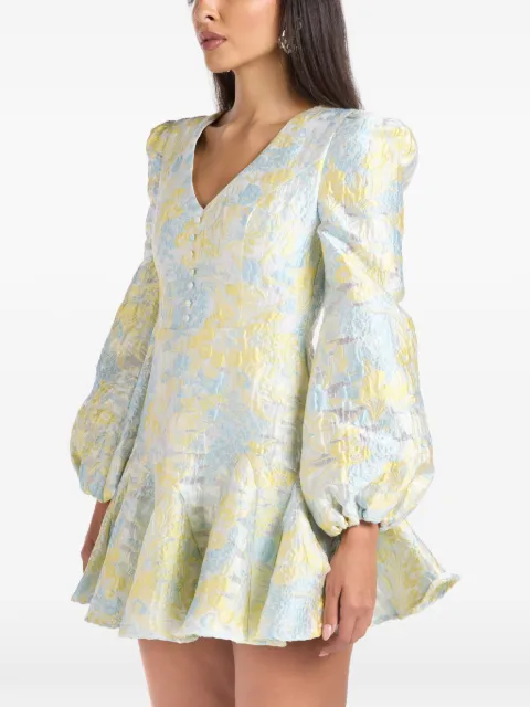 ELLIATT Penelope jacquard-pattern mini dress