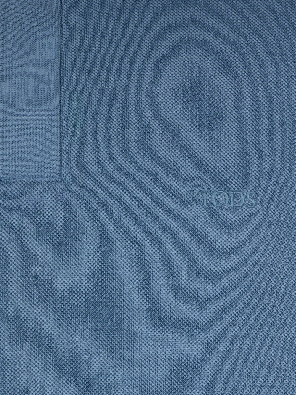 Tod's Poloshirt met piquet Blauw