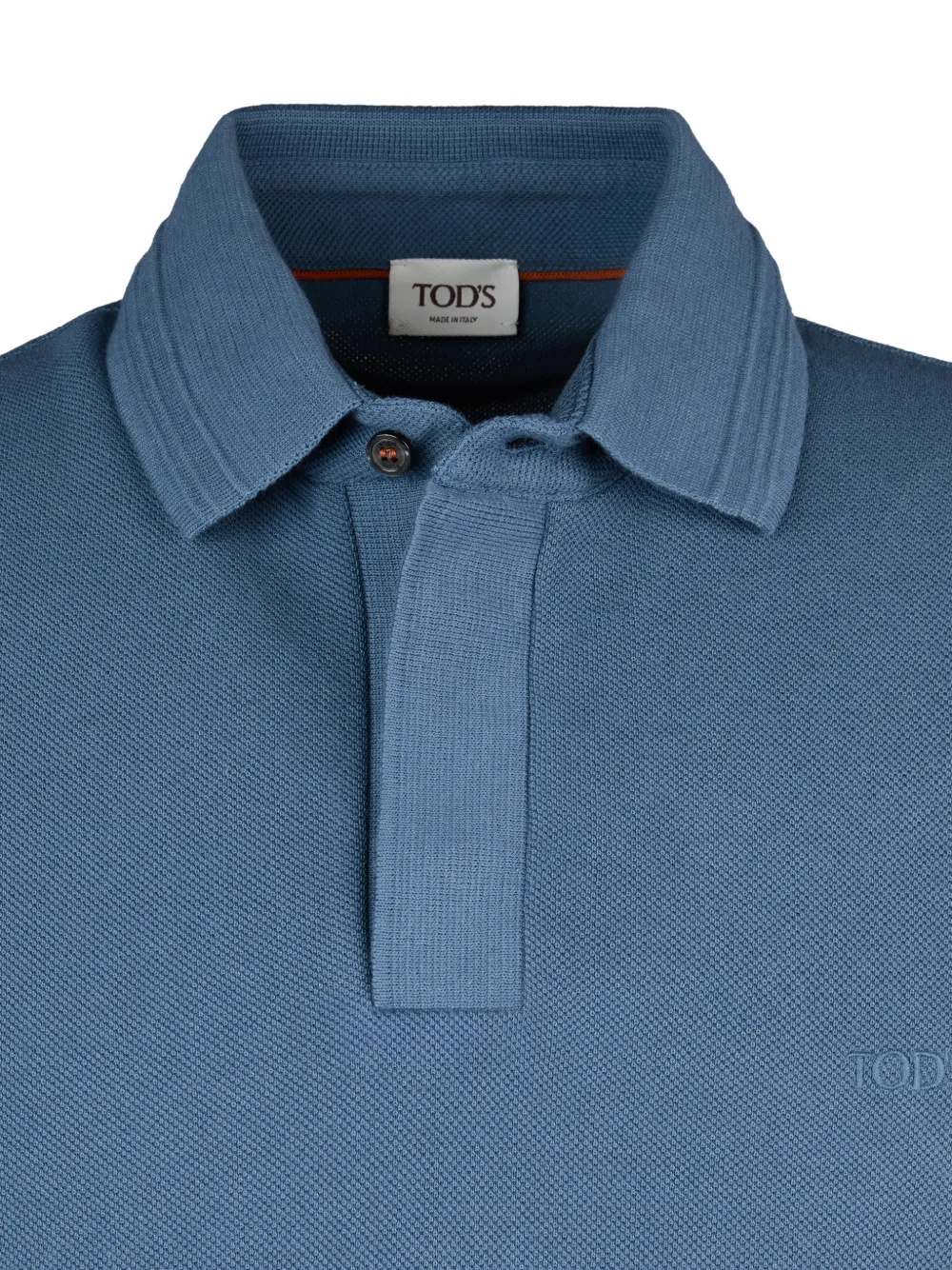 Tod's Poloshirt met piquet Blauw