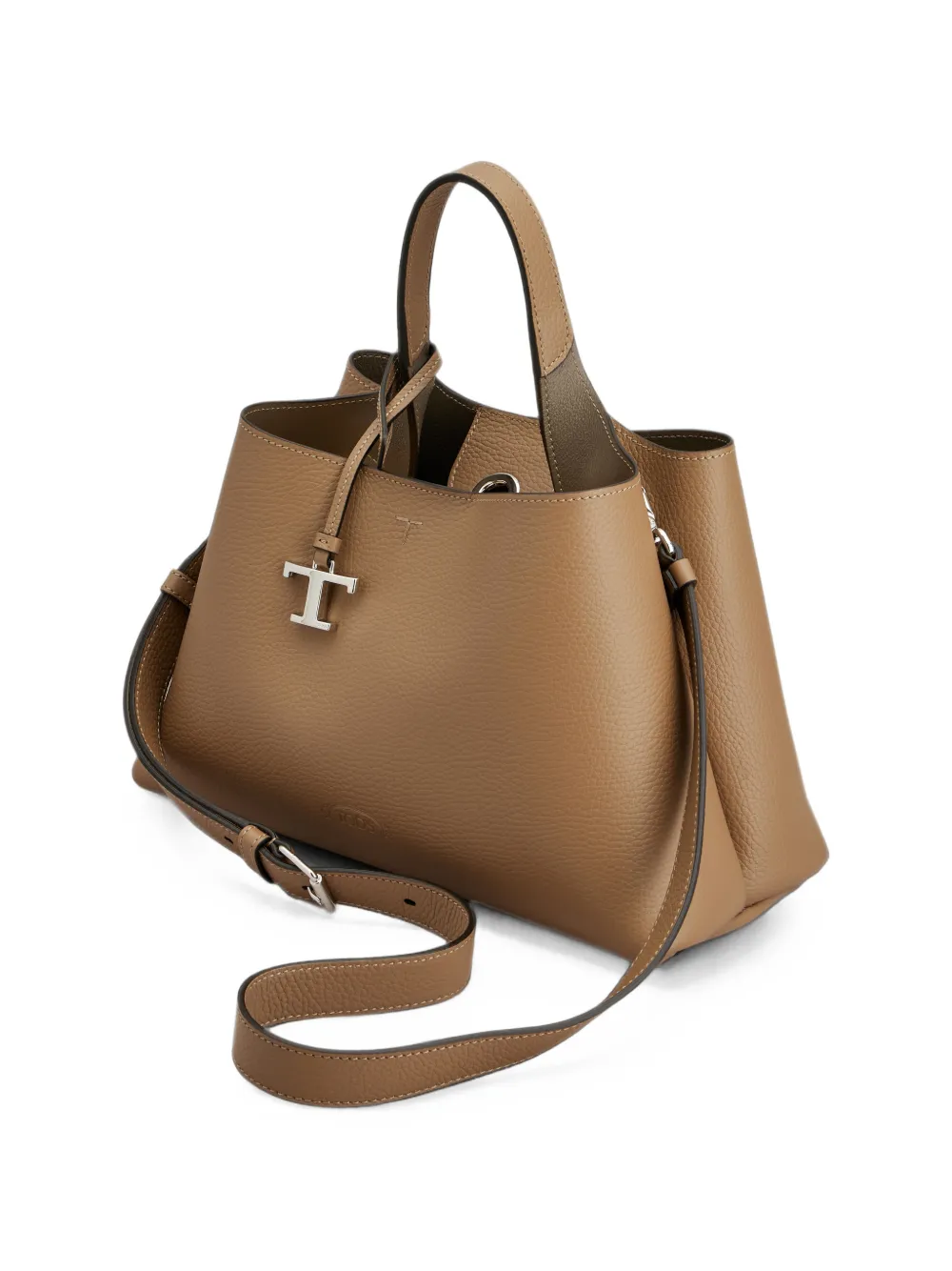 Tod's Apa shopper met handvat Beige