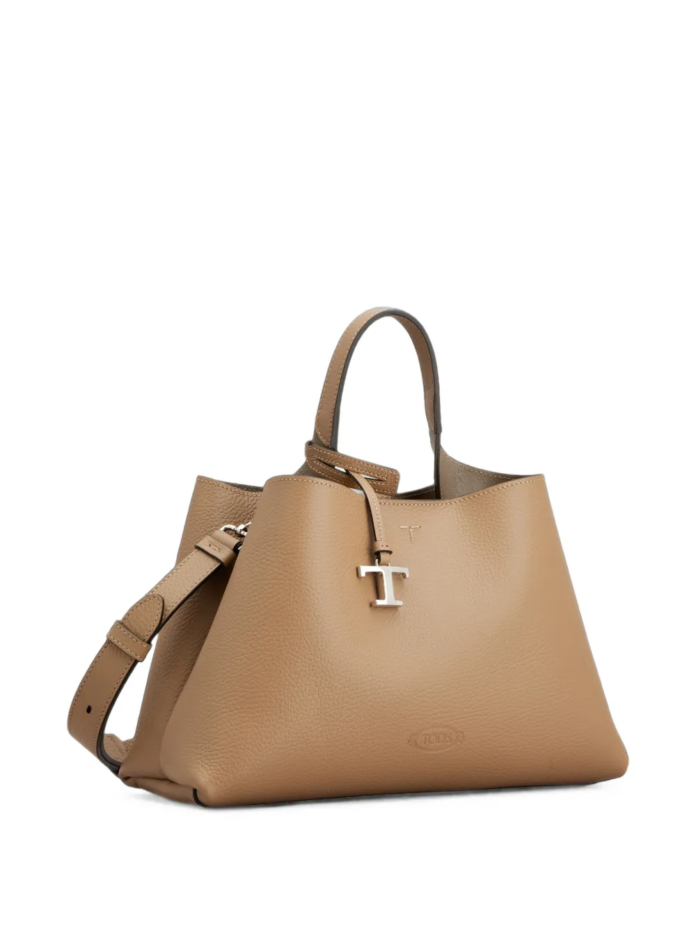 Tod's Apa shopper met handvat Beige