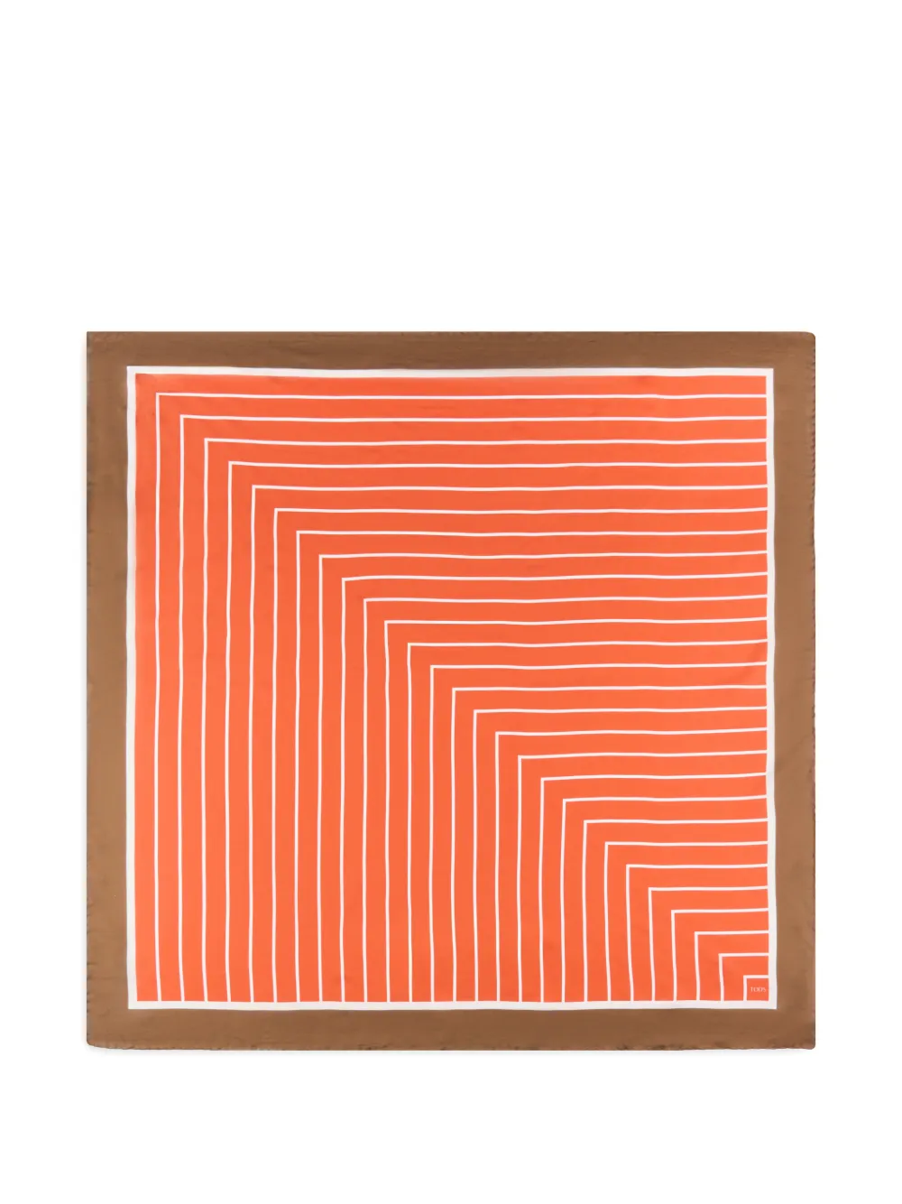 Tod's Zijden foulard Oranje