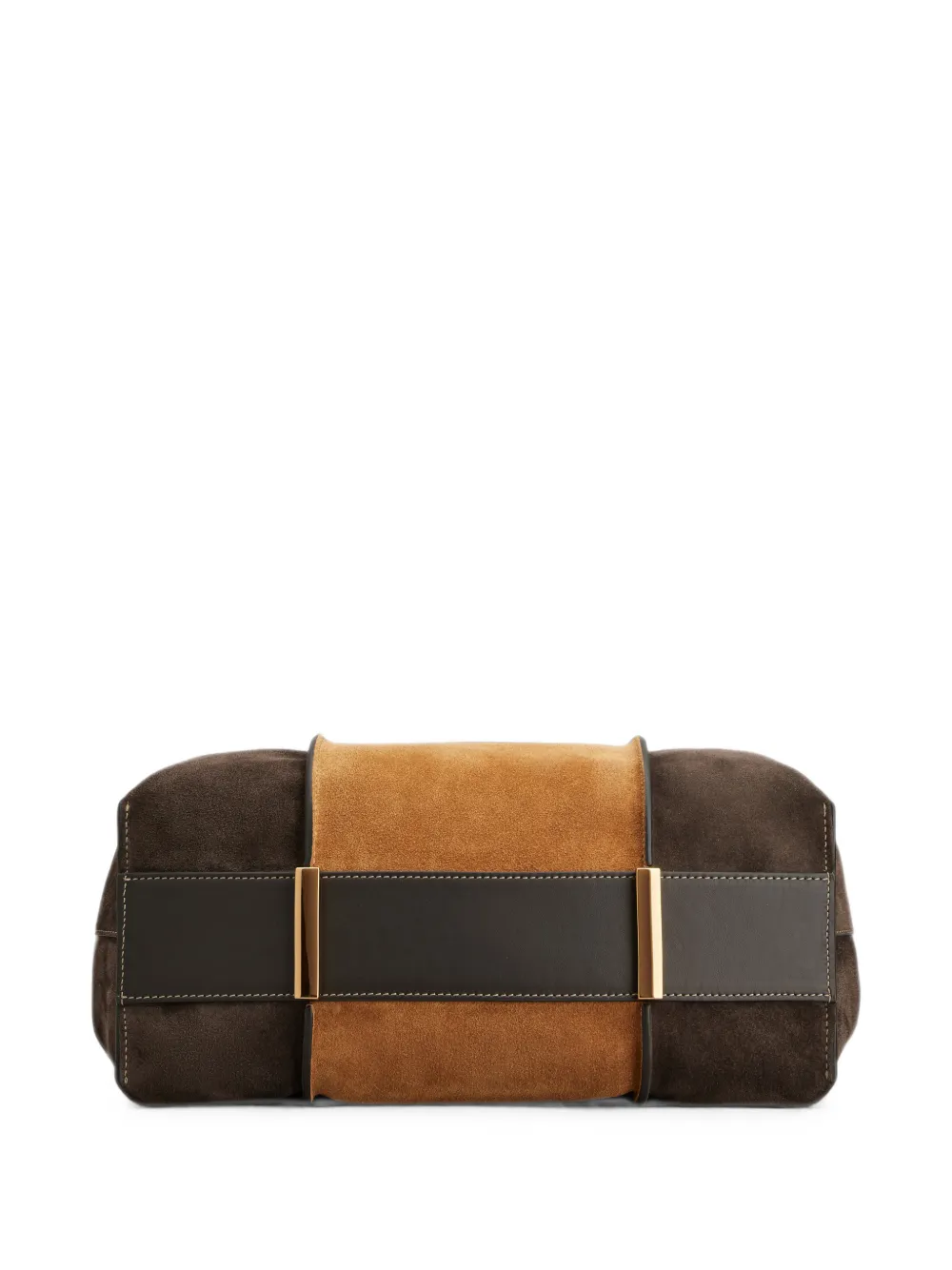 Tod's T Timeless suède shopper Bruin