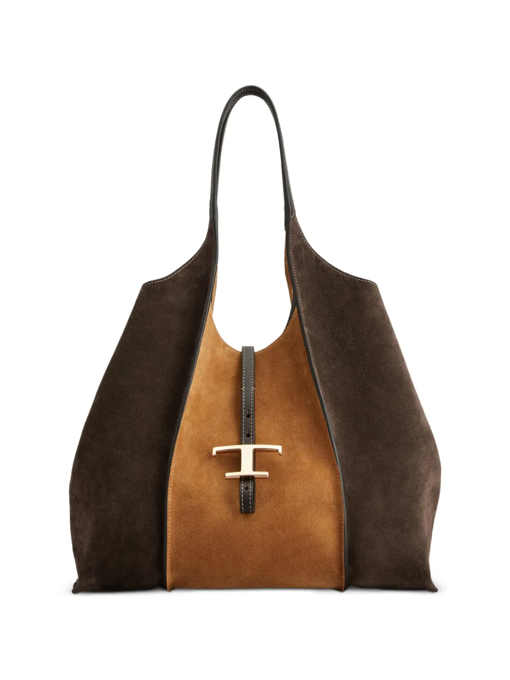 Tod's T Timeless suede tote bag