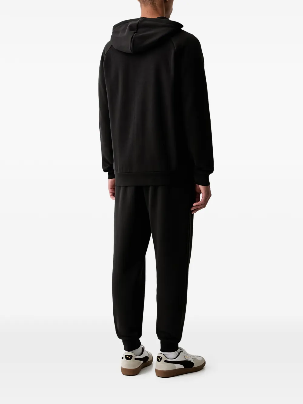 PUMA Hoodie met colourblocking Zwart