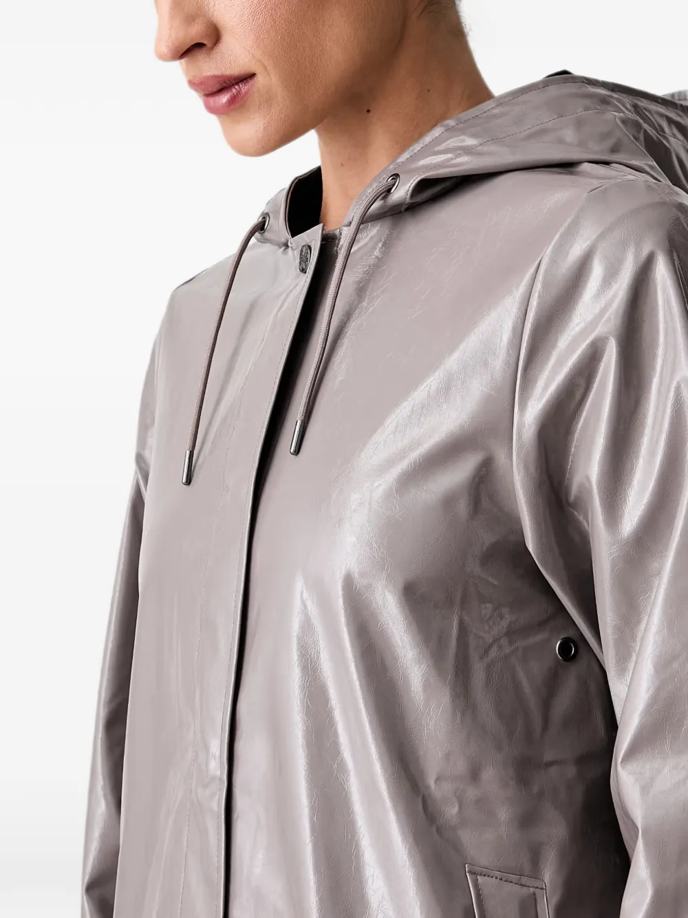 Rains Regenjas met capuchon Grijs