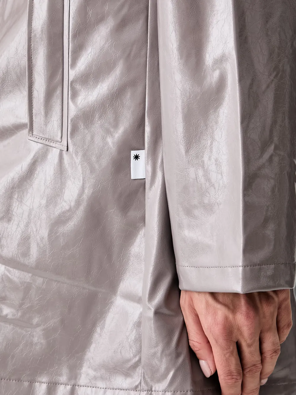 Rains Regenjas met capuchon Grijs