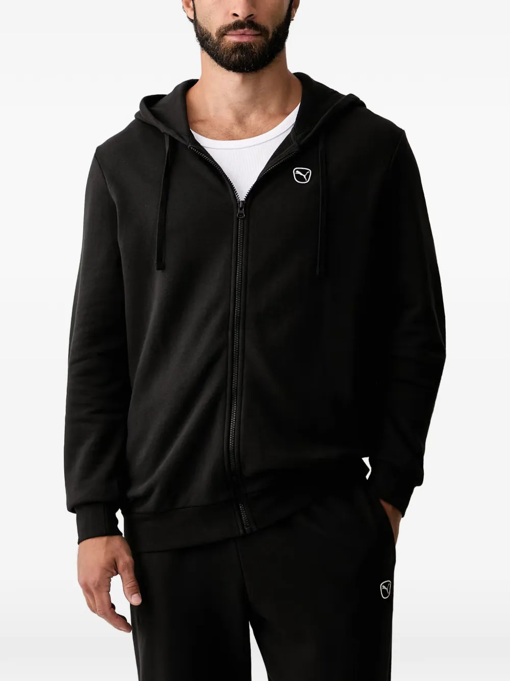 PUMA logo-print tracksuit - Nero