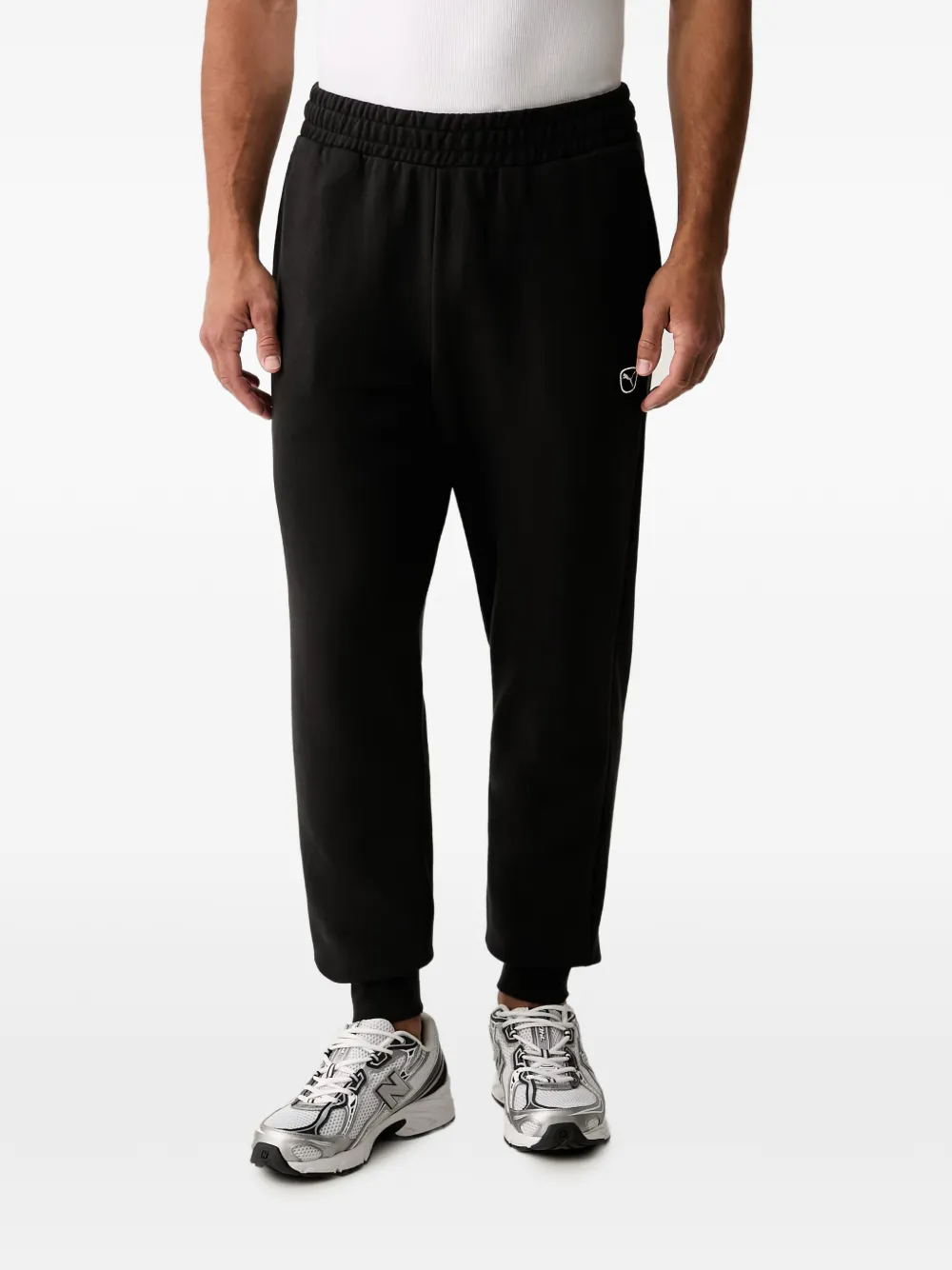 PUMA Trainingspak met logoprint Zwart