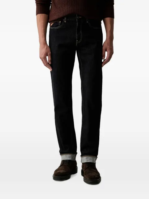 Trussardi 380 contrast-stitch regular jeans
