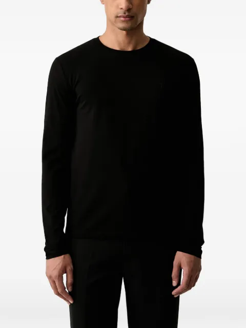 Trussardi long-sleeve crew-neck T-shirt