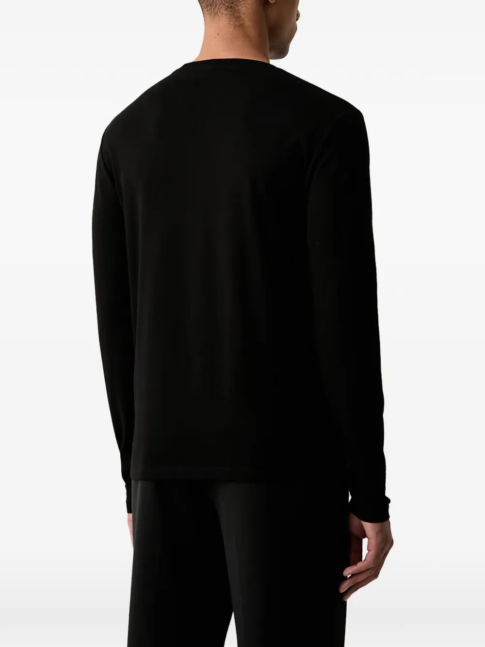 Trussardi T-shirt met ronde hals Zwart