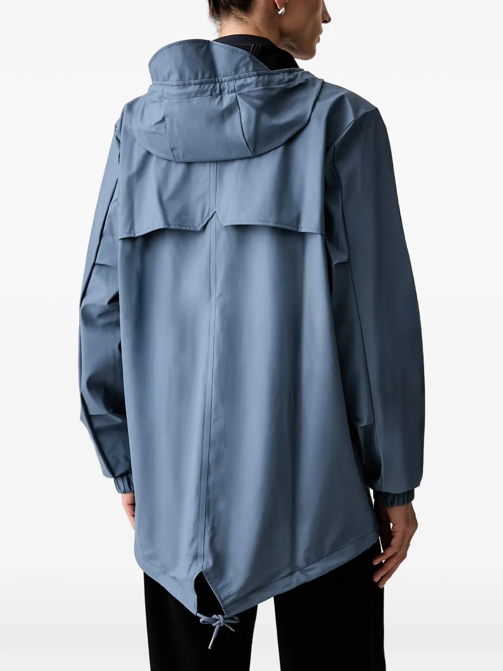 Rains Regenjas met capuchon Blauw