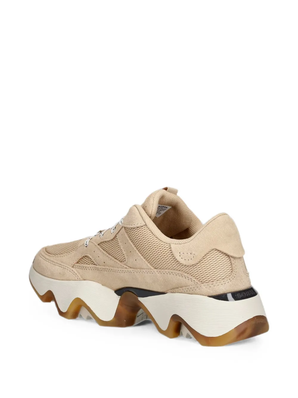 SOREL panelled chunky-sole sneakers Beige