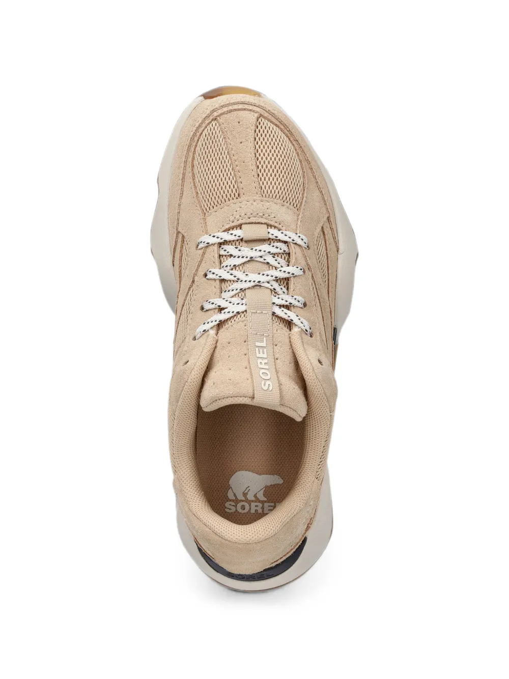 SOREL panelled chunky-sole sneakers Beige