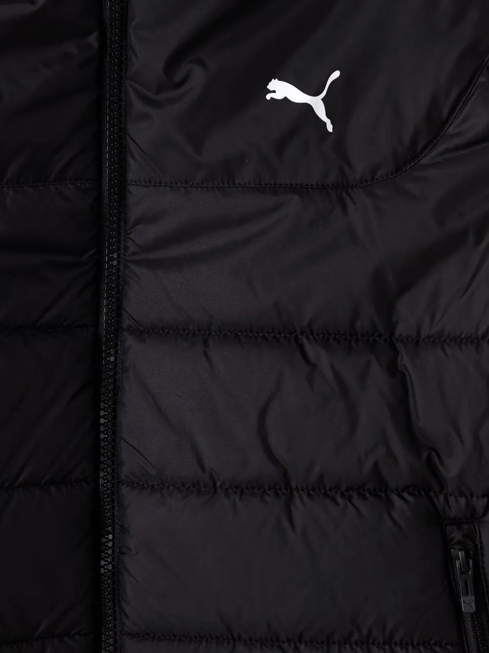 Puma Kids Gewatteerd jack Zwart
