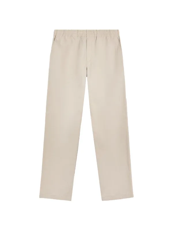 Tod's Trousers in Technical Cotton with Drawstring in Neutrals
