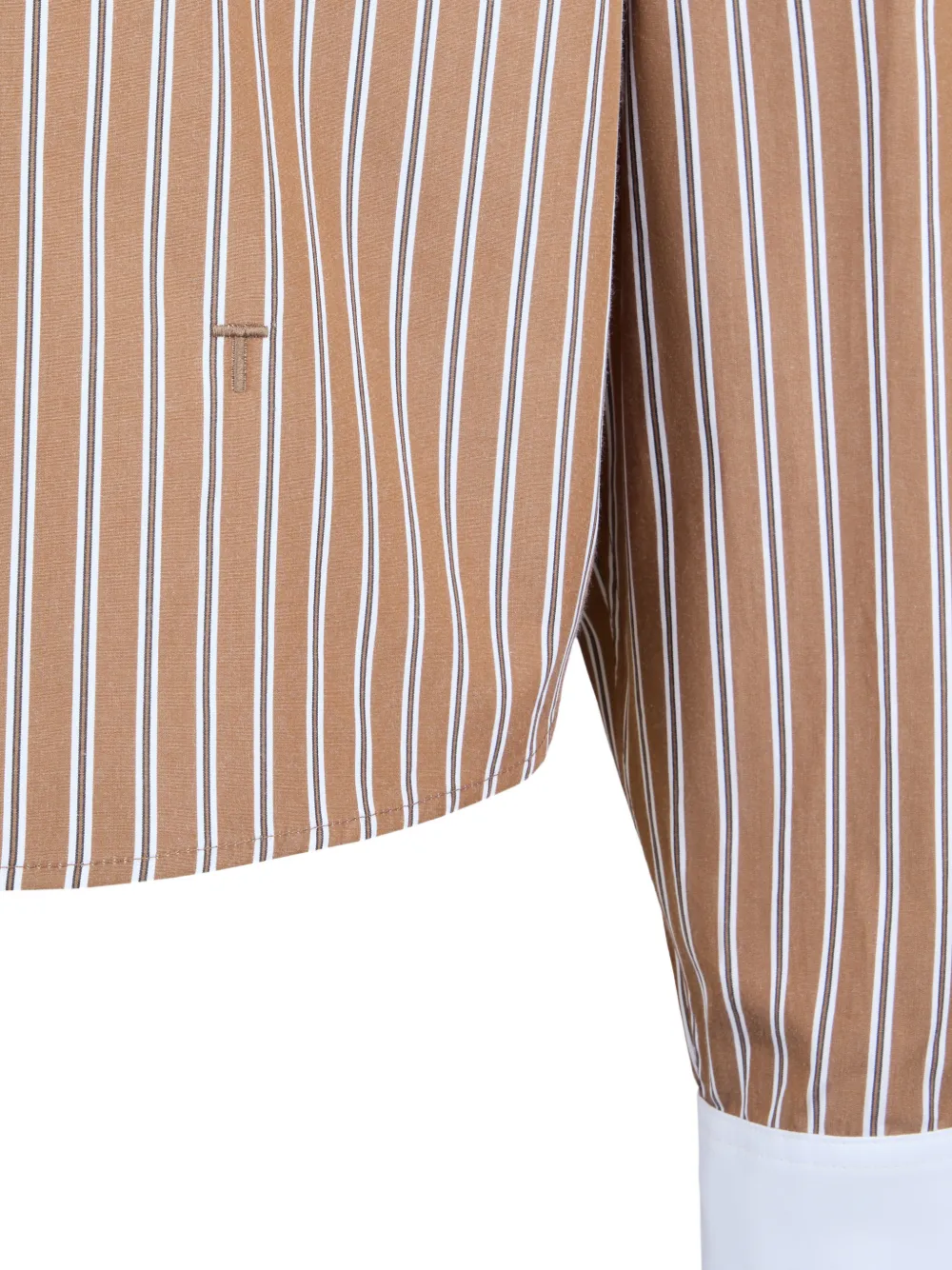 Tod's Gestreept shirt Bruin