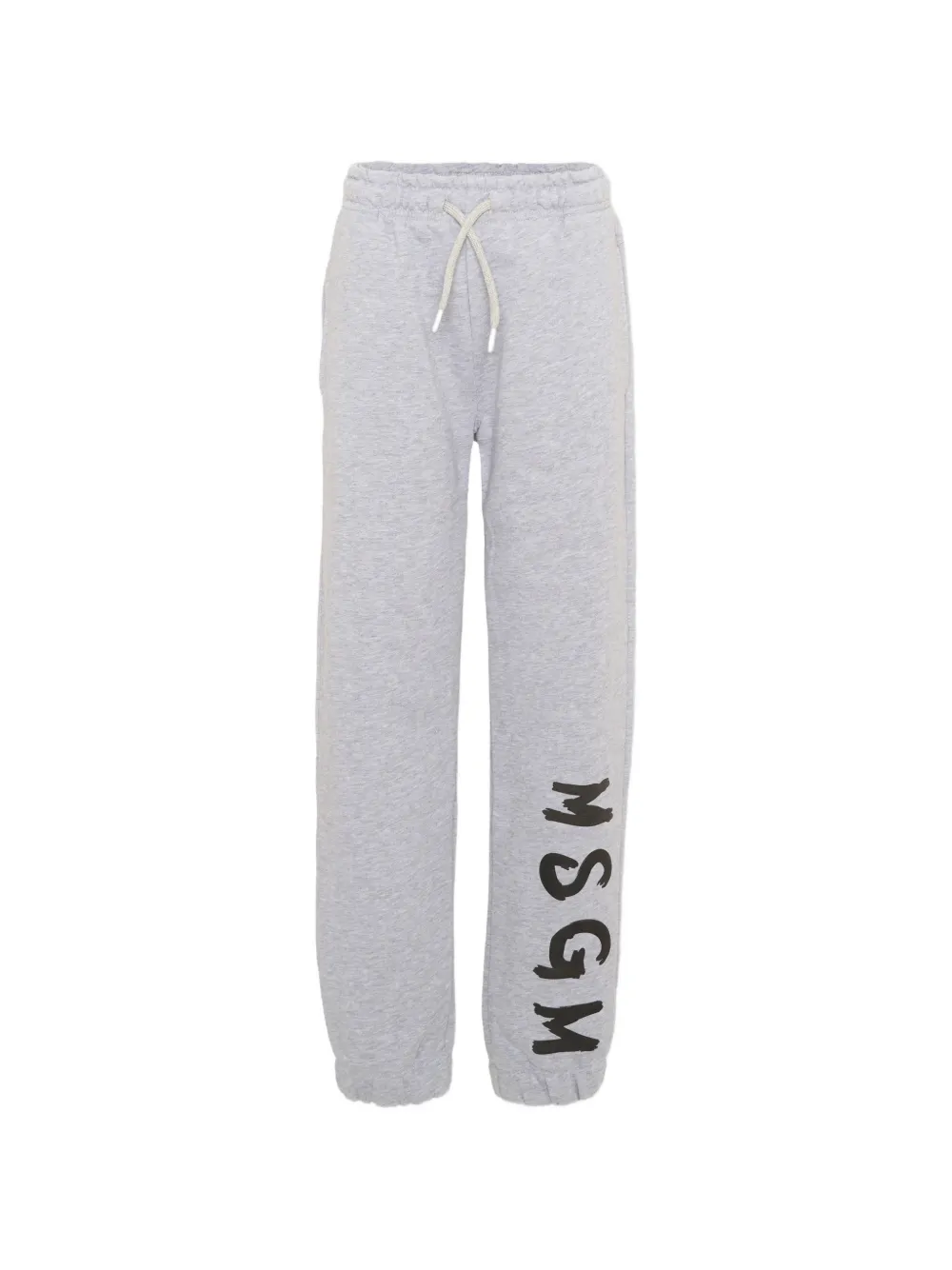 MSGM Kids logo-print track pants - Grau
