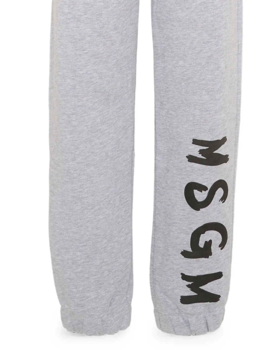 MSGM Kids Trainingsbroek met logoprint Grijs