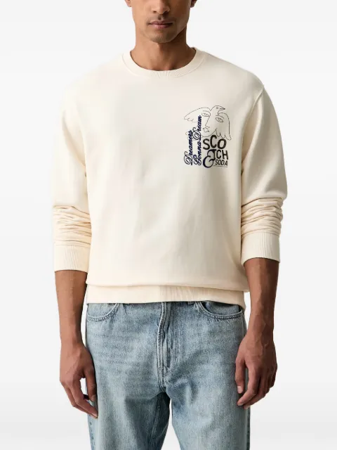 Scotch & Soda sudadera con estampado gráfico