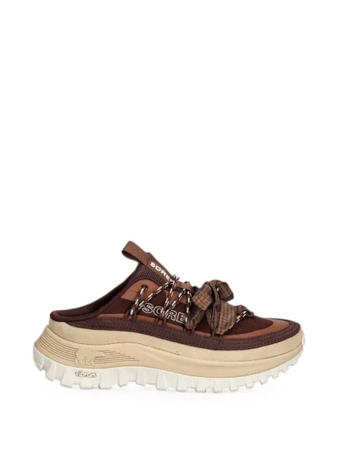 SOREL bow-detail logo-print sneakers