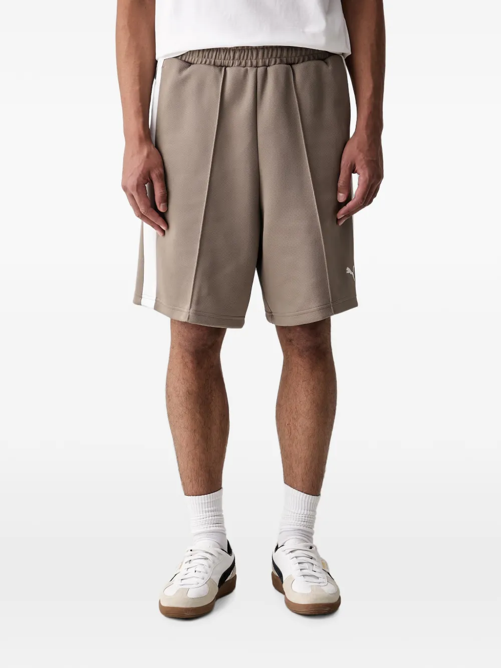 PUMA T7 relaxed 9" baggy shorts - Nude