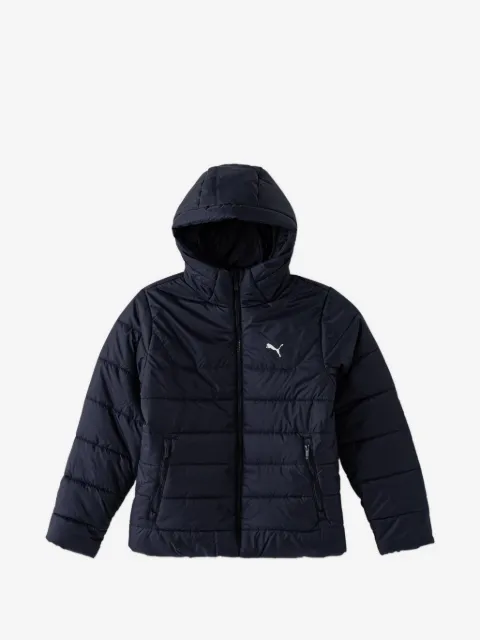 Puma Kids Essentials quilted hooded jacket