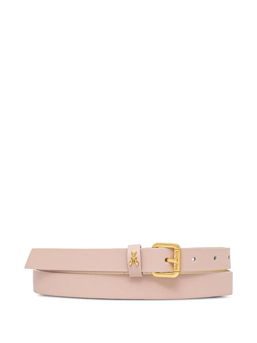 Patrizia Pepe Cintura Fly in pelle - Rosa