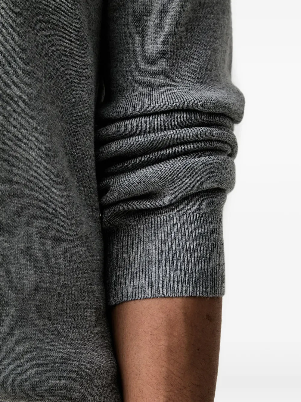 Trussardi Poloshirt met knopenbies Grijs
