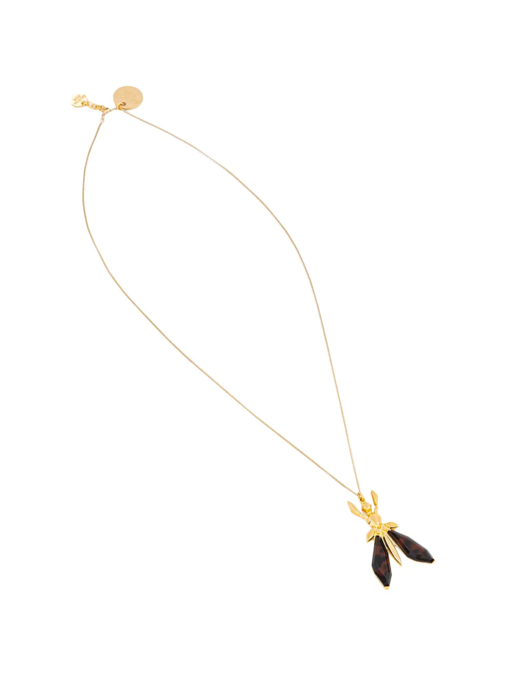 Patrizia Pepe Halskette mit Fly-Anhänger - Gold