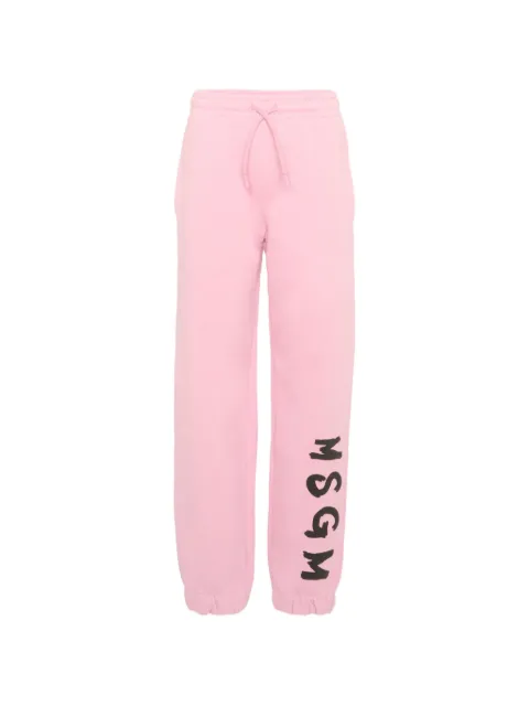 MSGM Kids logo-print track pants