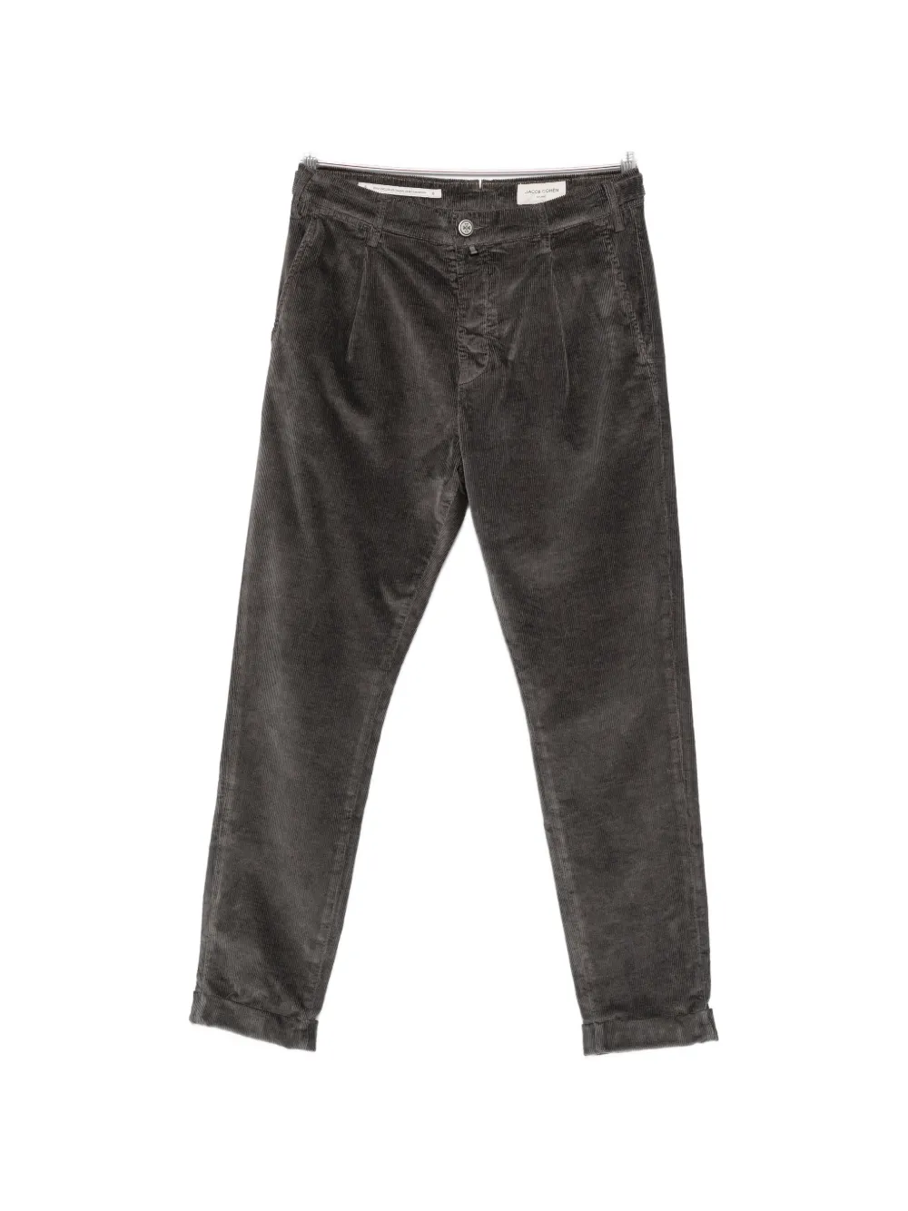 Jacob Cohën Henry pleated corduroy trousers - Grau