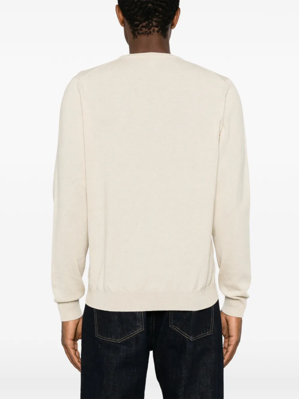 Fedeli Trui met hoge hals Beige