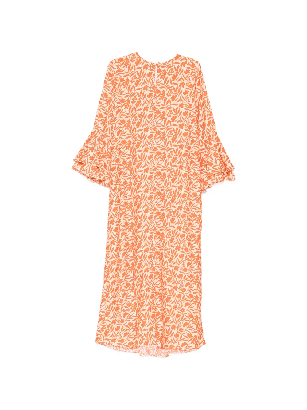 Bambah ruffled dress - Orange